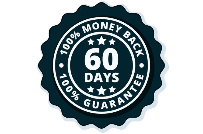 60 Days Money Back Guarantee
